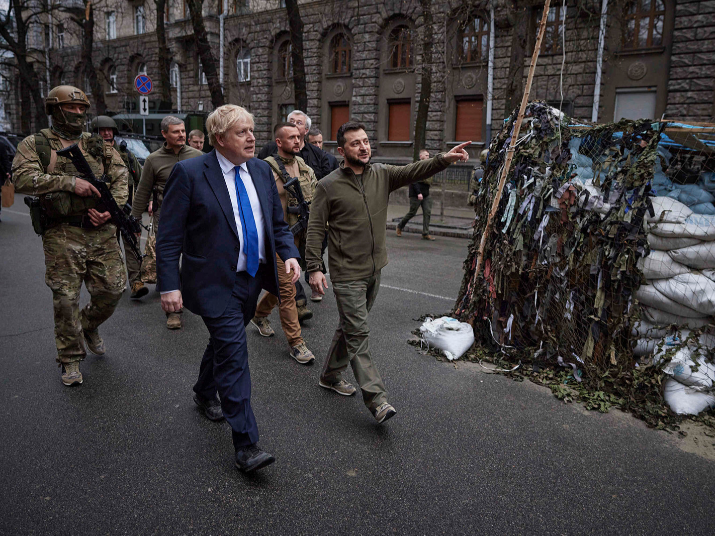 Их Британийн Ерөнхий сайд Борис Жонсон Украинд гэнэтийн айлчлал хийв