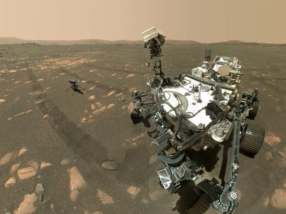ФОТО: НАСА-ийн бичил нисдэг тэрэг Ангараг гарагийн шинэ зургуудыг илгээжээ