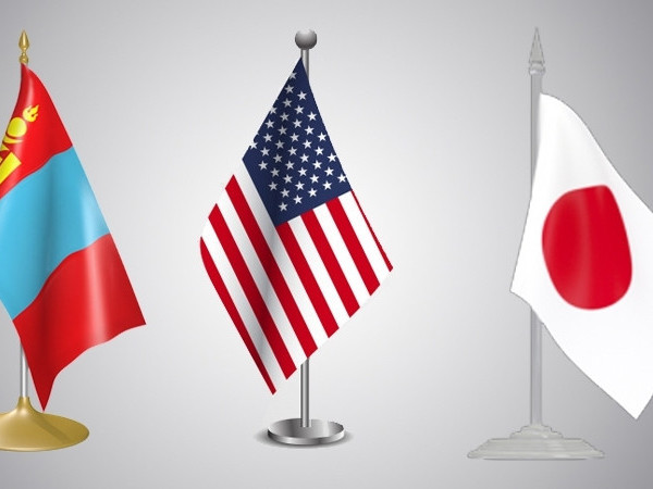Монгол, АНУ, Японы гурван талт уулзалт болж хамтарсан мэдэгдэл гаргав