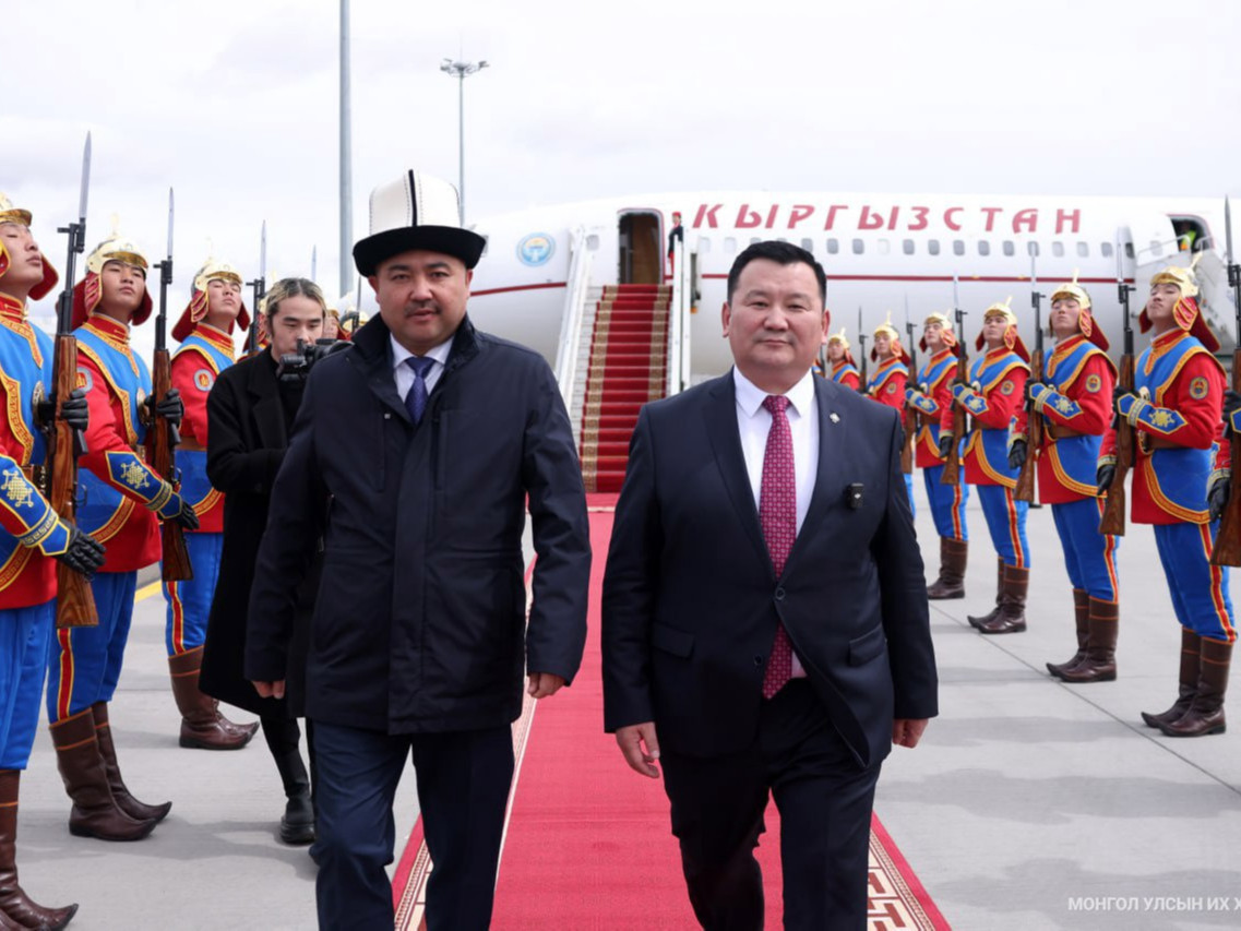 Бүгд Найрамдах Киргиз Улсын парламентын дарга Н.Шакиев Монгол Улсад хүрэлцэн ирлээ