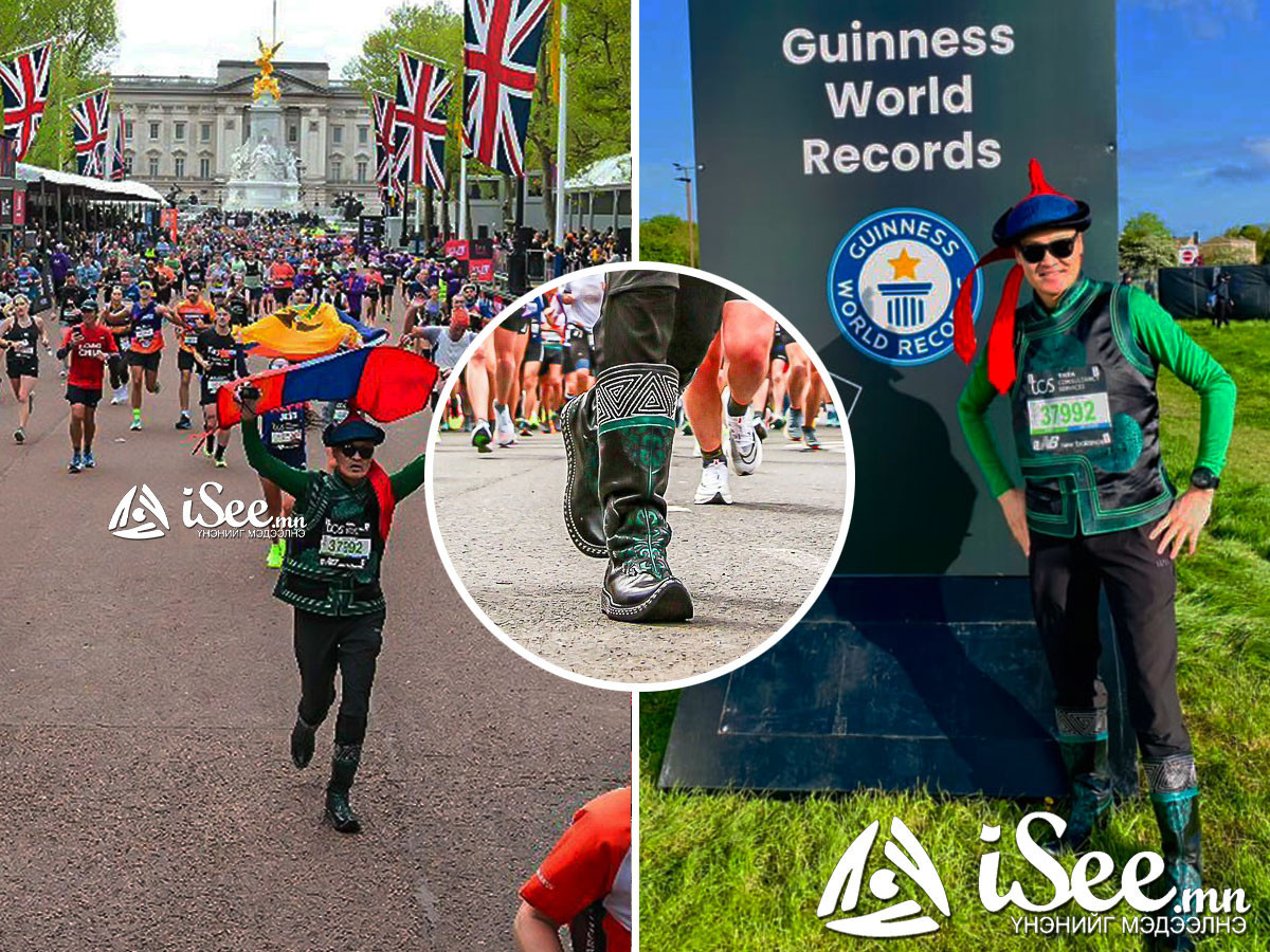 У.Ганзориг Лондоны марафонд монгол гуталтай гүйж, Геннист бүртгүүллээ
